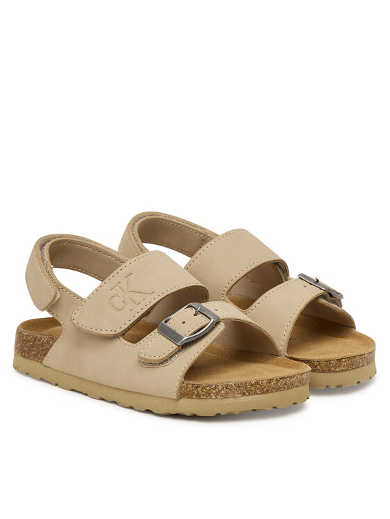 Calvin Klein Calvin Klein Szandál Velcro V3X2-83328-0315 S Bézs