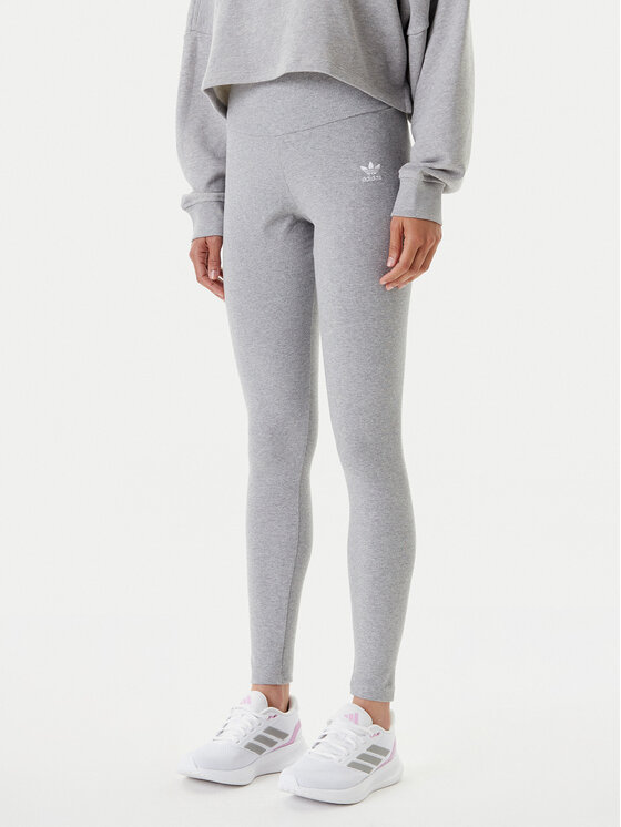 adidas adidas Legíny Essentials IY9646 Šedá Slim Fit