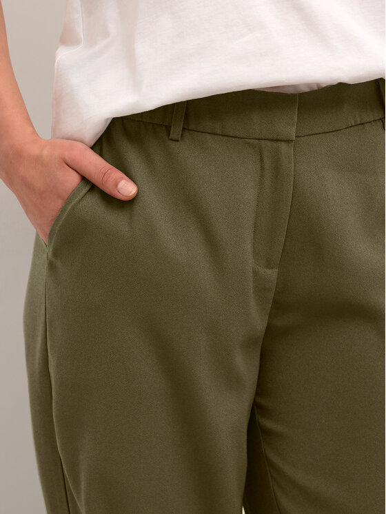Cream Cream Stoffhose Crcocamia 10611708 Grün Regular Fit