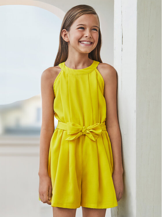 Mayoral Mayoral Jumpsuit 6854 Giallo Regular Fit