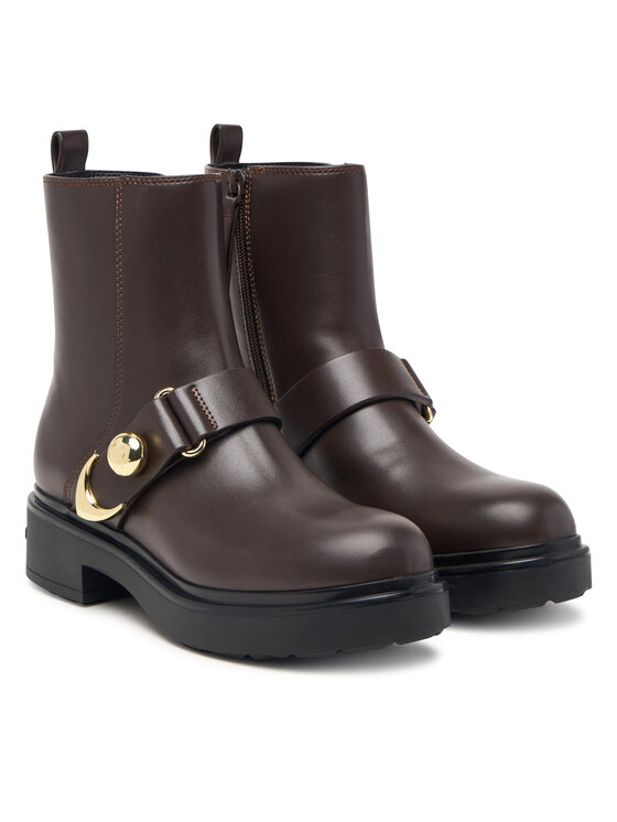 Armani Exchange Armani Exchange Ботильйони XW003093 AF18975 U6032 Темно-коричневий