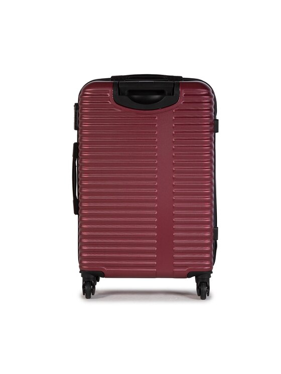 Valigia rigida media T5522-4 Bordeaux