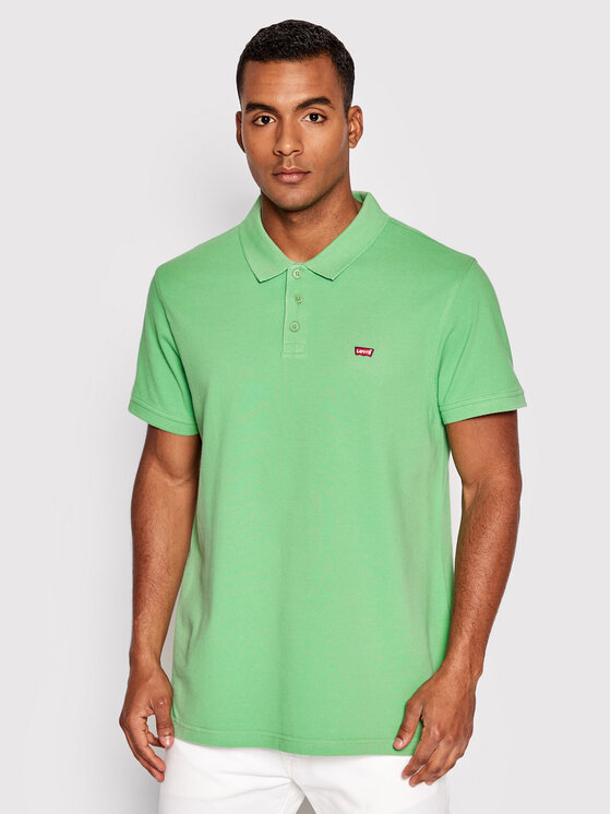 Levi s Polo majica Standard Housemarked 35883 0073 Zelena Regular Fit Modivo.si