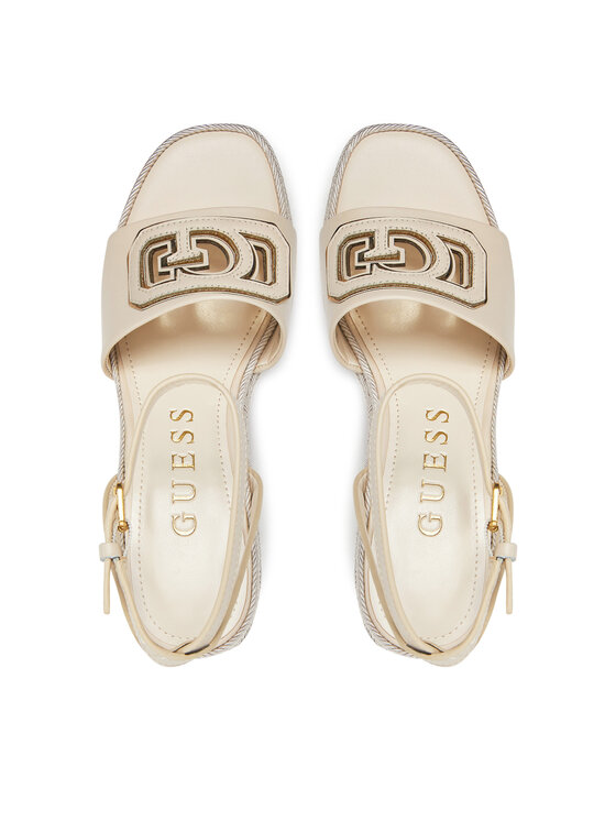 Guess Guess Espadrillas FLJTAN LEA04 Écru