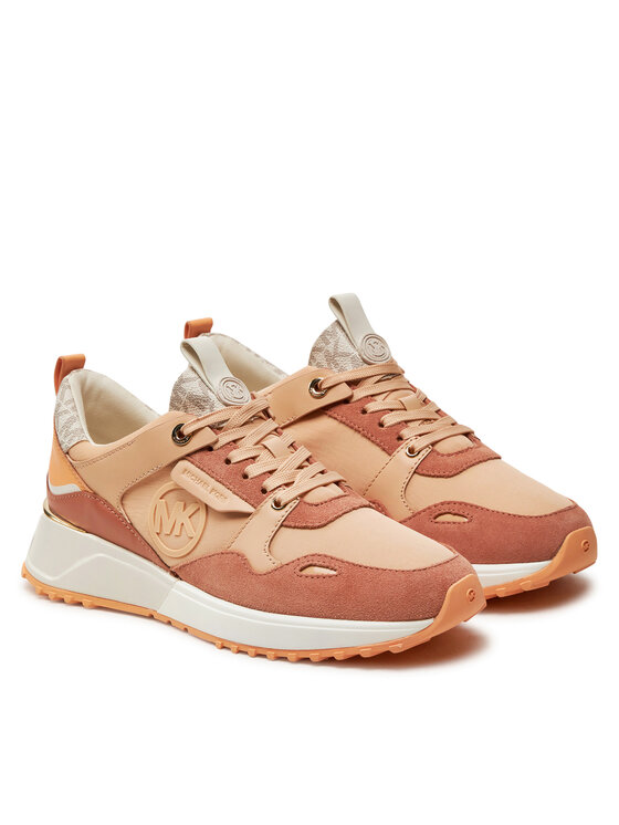 MICHAEL Michael Kors MICHAEL Michael Kors Sneakersy Theo Trainer 43T4THFS1D Pomarańczowy