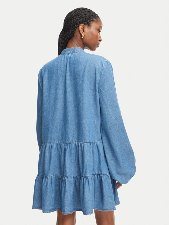 Bardot Bardot Jeans obleka Antonia 91440DB Modra Regular Fit