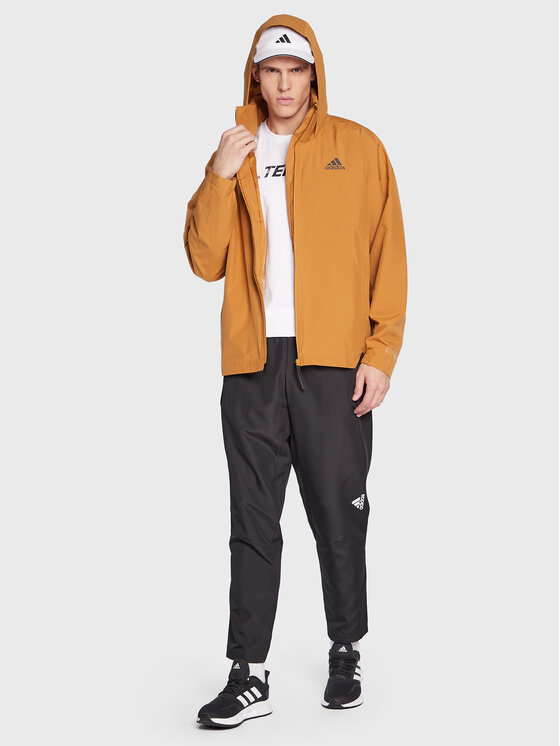 adidas adidas Демісезонна куртка Traveer RAIN.RDY Jacket (Gender Neutral) HG6013 Бежевий Regular Fit