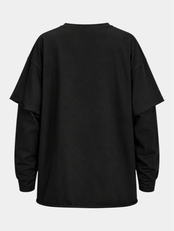 MADE BY SOCIETY MADE BY SOCIETY T-Shirt PSYCHO - T27893 Czarny Basic Fit