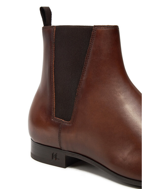 KARL LAGERFELD KARL LAGERFELD Боти тип челси KL12344 Кафяв