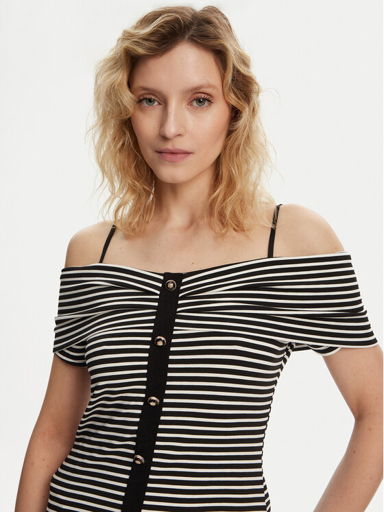 Morgan Morgan Bluza 241-DROPEZ Črna Slim Fit