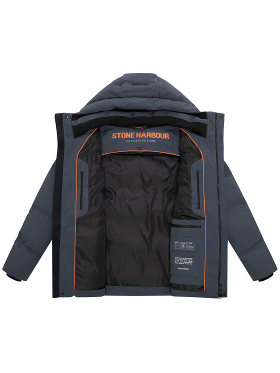 Stone Harbour Stone Harbour Kurtka zimowa Taviaan Niebieski Regular Fit