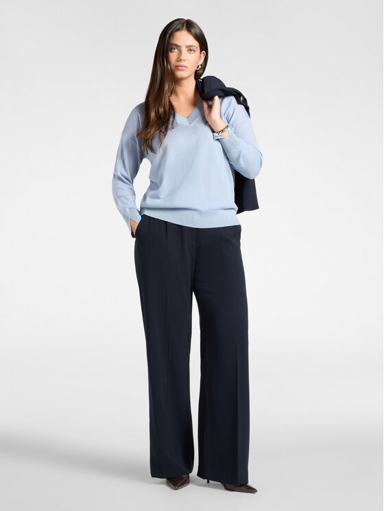 Elena Mirò Elena Mirò Maglione M112Z000879N0A4 Turchese Regular Fit