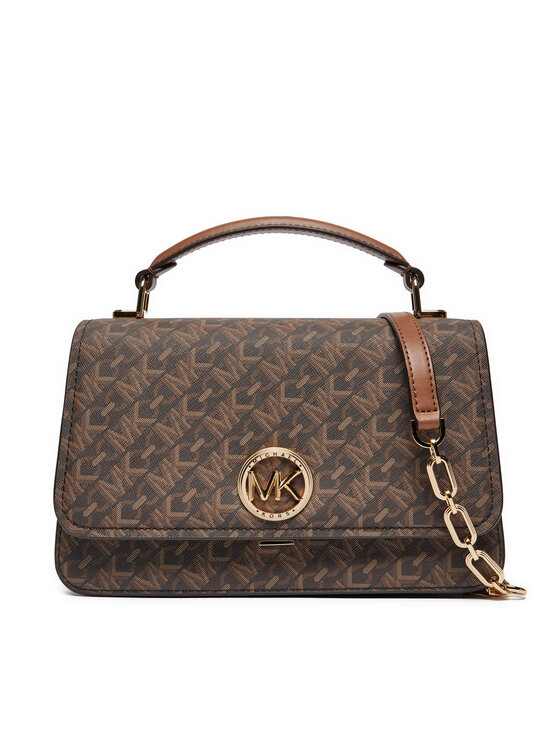 Geantă MICHAEL Michael Kors Delancey 30T4GD8S6B Maro