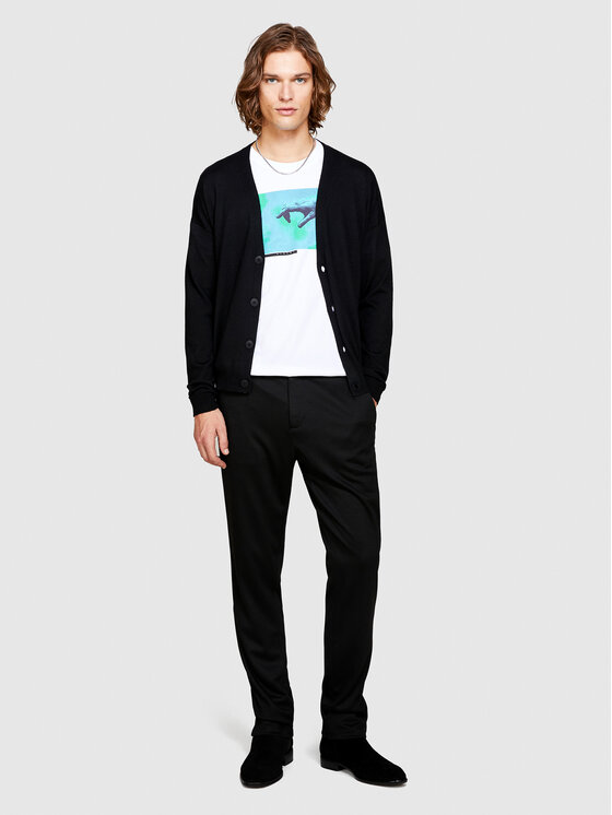 Sisley Sisley Kardigan 11BAS600J Must Regular Fit