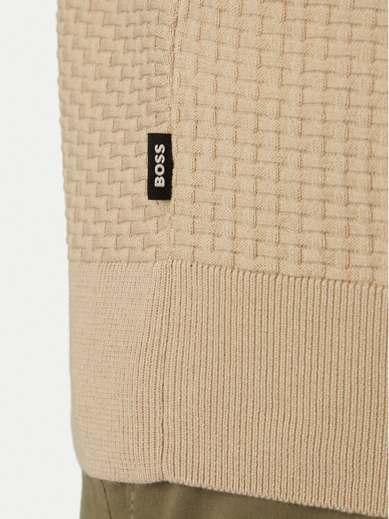 BOSS BOSS T-särk H-Nilton 50560468 Helebeež Regular Fit