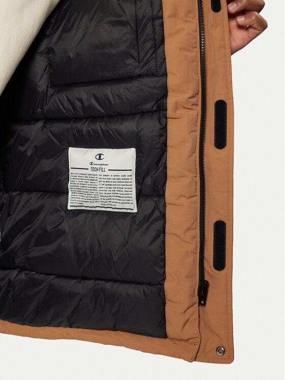 Champion Champion Zimné bundy 220355 Hnedá Regular Fit