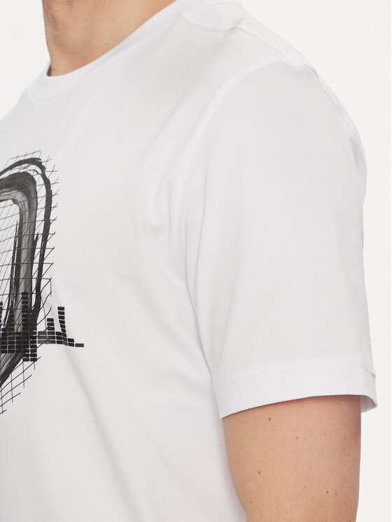 BOSS Boss T-särk 50506372 Valge Regular Fit