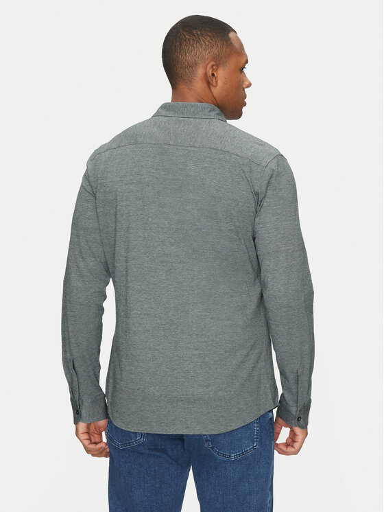 BOSS BOSS Cămașă Mysoft 50519748 Gri Slim Fit