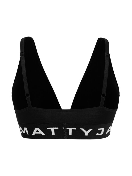 Magda Matyja Magda Matyja Biustonosz top EMMA WHITE BRA Czarny