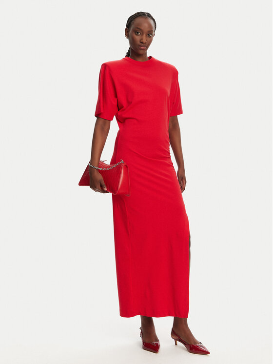 PINKO PINKO Sukienka codzienna 105219 A2M2 Czerwony Regular Fit