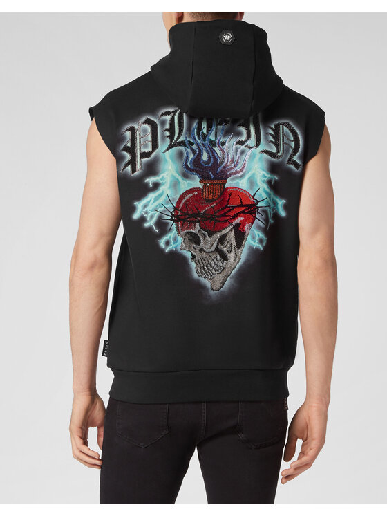 PHILIPP PLEIN PHILIPP PLEIN Felpa 3549 Nero Regular Fit