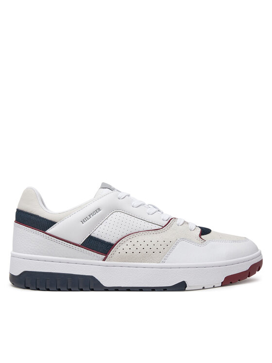 Tommy Hilfiger Superge Th Basket Modern Street Lth FM0FM05211 Bela