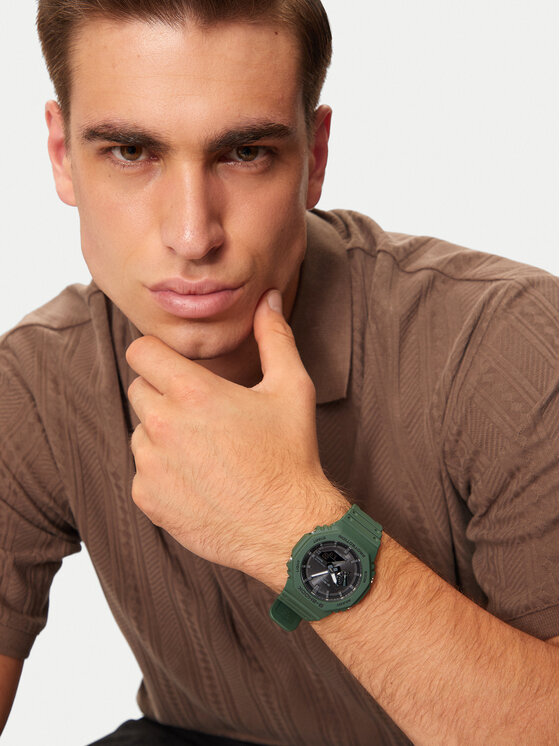 G-Shock G-Shock Pulkstenis GA-B2100-3AER Zaļš