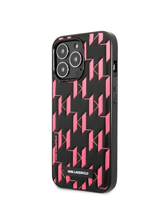 Etui na telefon KARL LAGERFELD, Różowe, iPhone 13 Pro Max