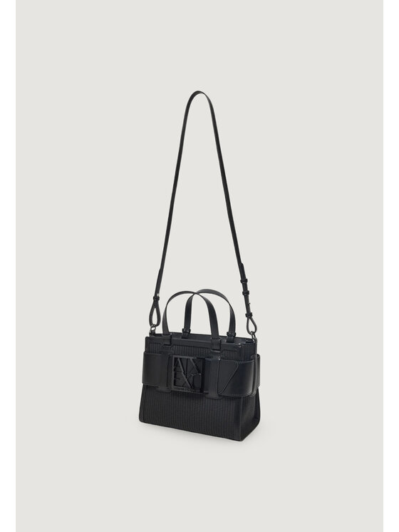 Armani Exchange Armani Exchange Torebka SHOPPING BAG Czarny