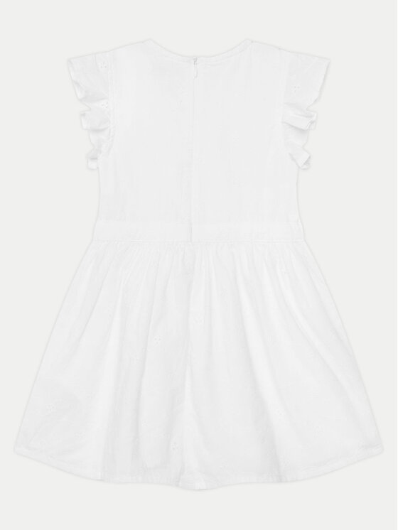Guess Guess Kleid für den Alltag K5GK12 WH710 Weiß Regular Fit