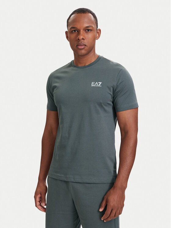 EA7 Emporio Armani EA7 Emporio Armani Póló 8NPT25 PJVPZ U8085 Szürke Regular Fit