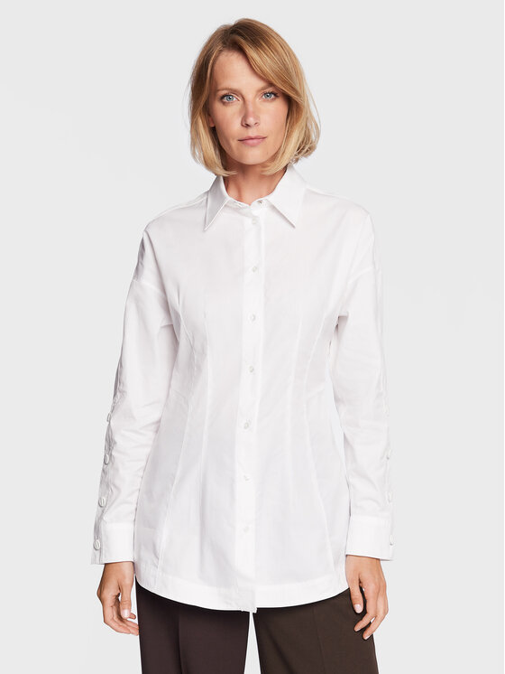 Iceberg Chemise 23EI2P0G05101151101 Blanc Slim Fit
