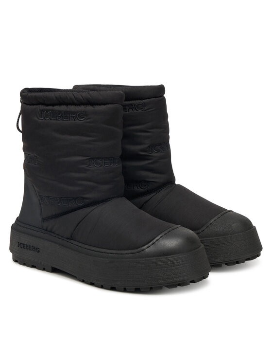 Iceberg Iceberg Μπότες Χιονιού ID2226 I-SEW Μαύρο
