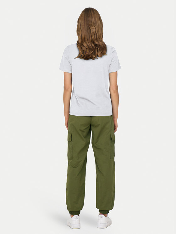 ONLY ONLY Tricou Polly 15317989 Alb Regular Fit