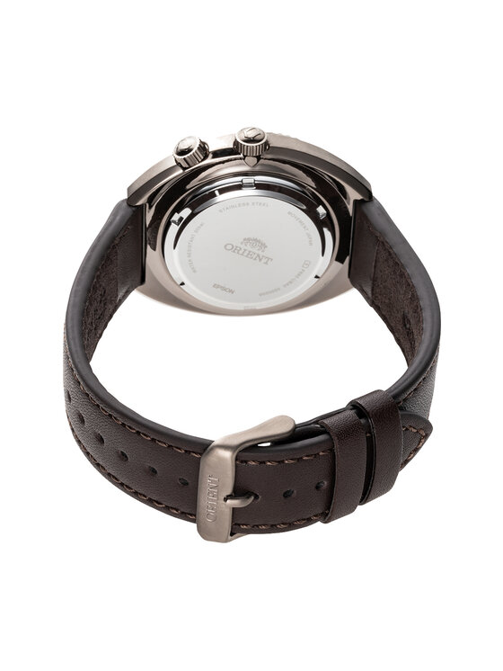 Orient Orient Zegarek RA-AA0E06B19B Brązowy