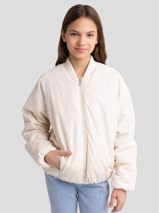 BIG STAR BIG STAR Kurtka zimowa CAYLA Kremowy Comfort Fit