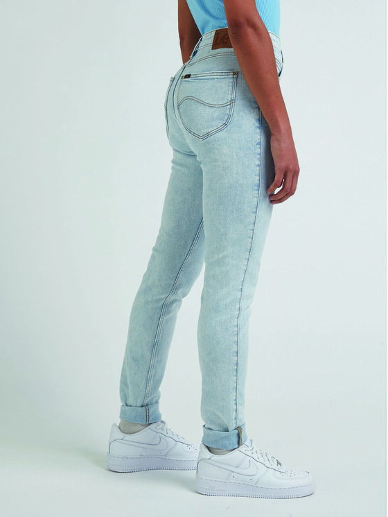 Lee Lee Jeans hlače Scarlett High L626GWC36 112330603 Svetlo modra Skinny Fit