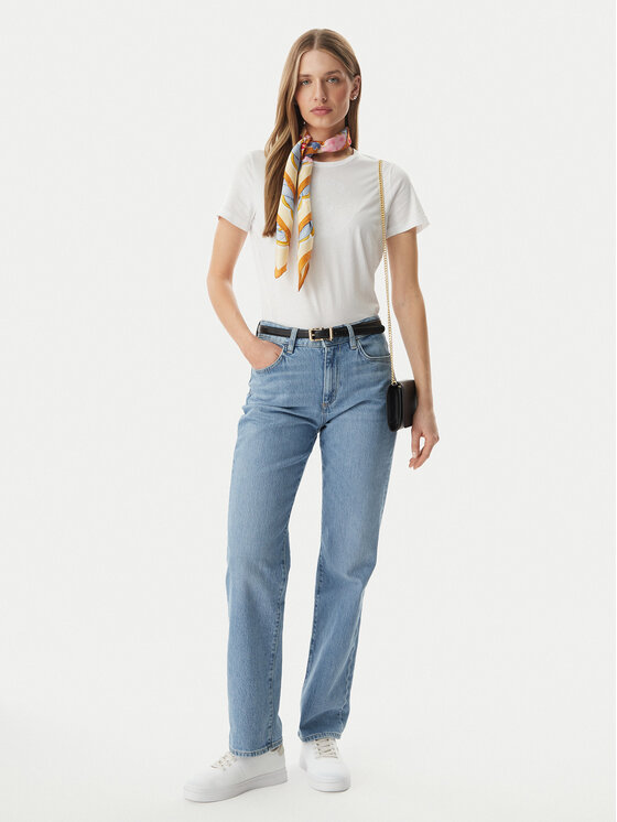 LAUREN RALPH LAUREN LAUREN RALPH LAUREN T-Shirt 200P09106004 Λευκό Relaxed Fit