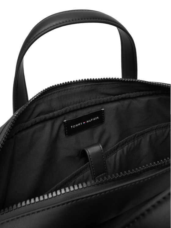 Tommy Hilfiger Tommy Hilfiger Torba na laptopa Th Flag Computer Bag AM0AM13989 Czarny