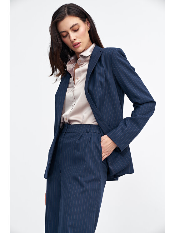 NIFE NIFE Sako Z72 Tmavomodrá Regular Fit