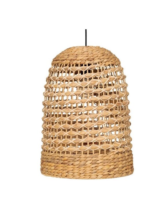 MIAhome MIAhome Lampa wisząca pleciona hiacynt Brązowy