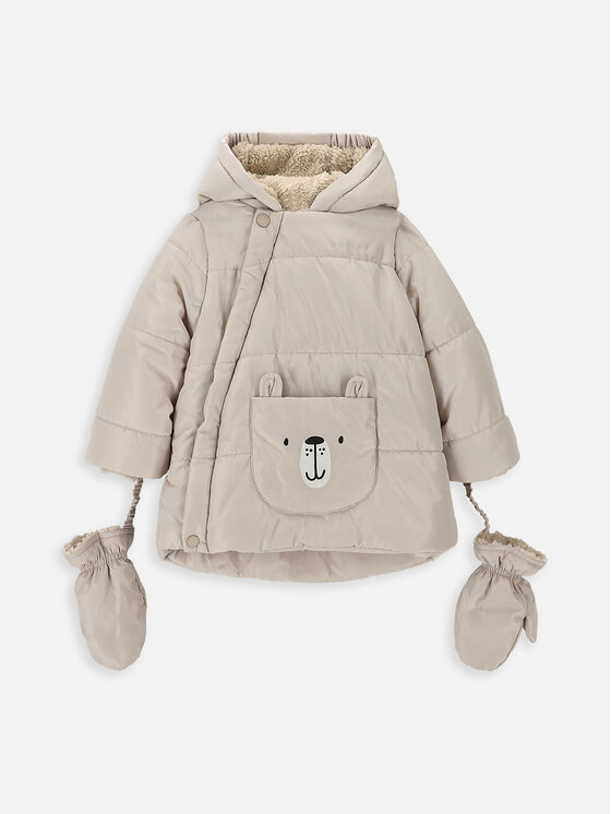 Coccodrillo Coccodrillo Winterjacke ZC3152102OBN Beige Regular Fit