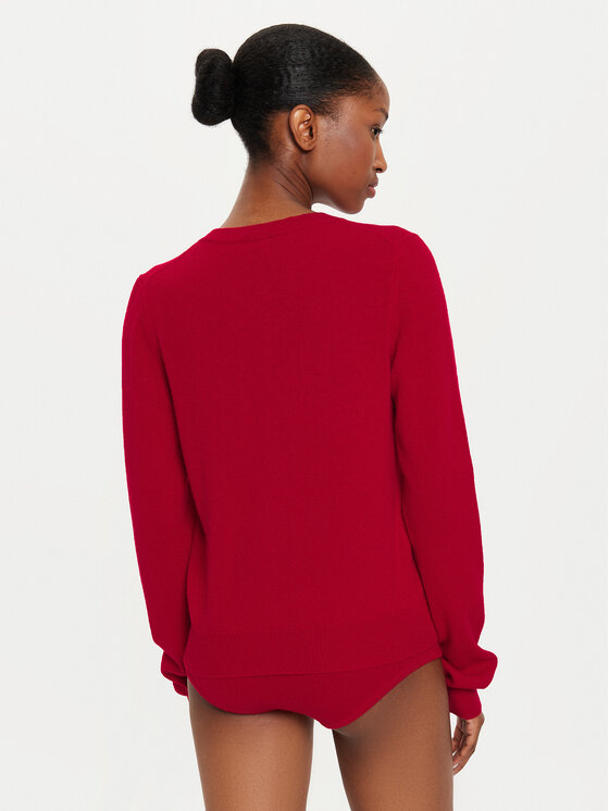 Herskind Herskind Kardigán Roselle 5241969 Piros Regular Fit