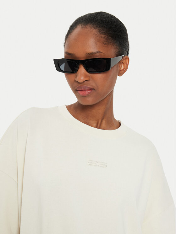 Gestuz Gestuz T-shirt Jio 10909249 Bež Oversize