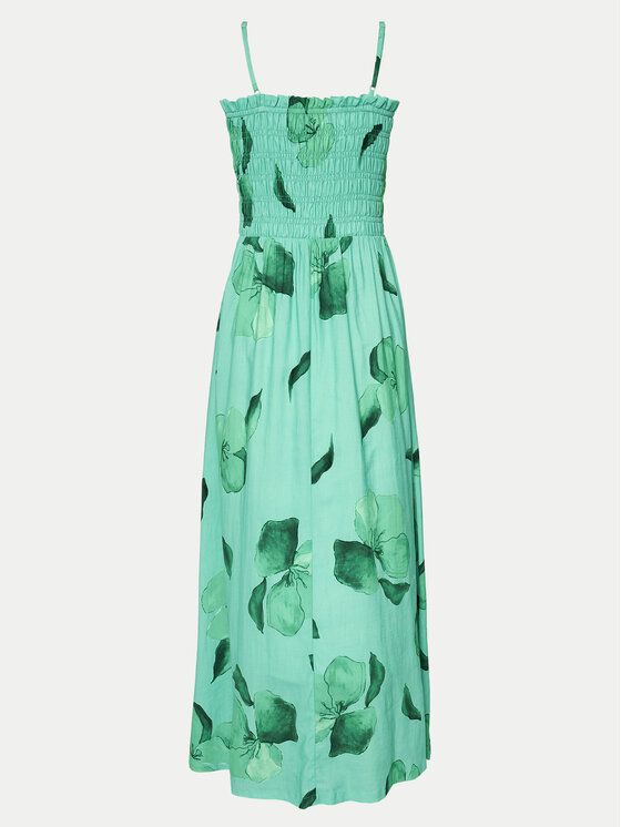 Seafolly Seafolly Sommerkleid Secret Garden 55375-DR Grün Regular Fit