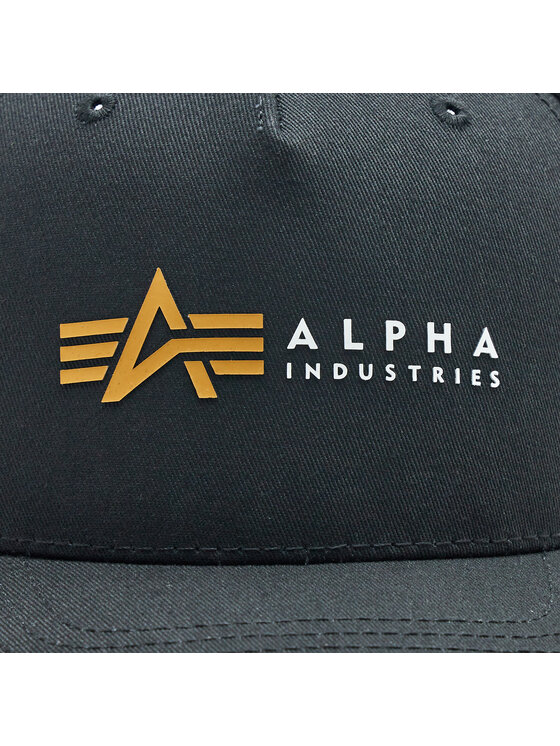 Alpha Industries Alpha Industries Шапка с козирка Label 106901 Черен