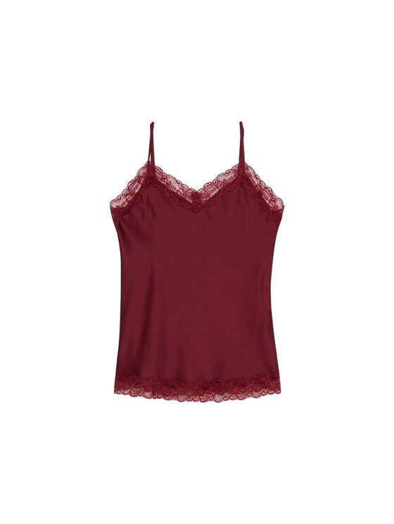 Oltre Oltre Blusa 2293J700744N036 Bordeaux Slim Fit