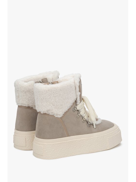 Estro Estro Μποτάκια ER00115190 Γκρι