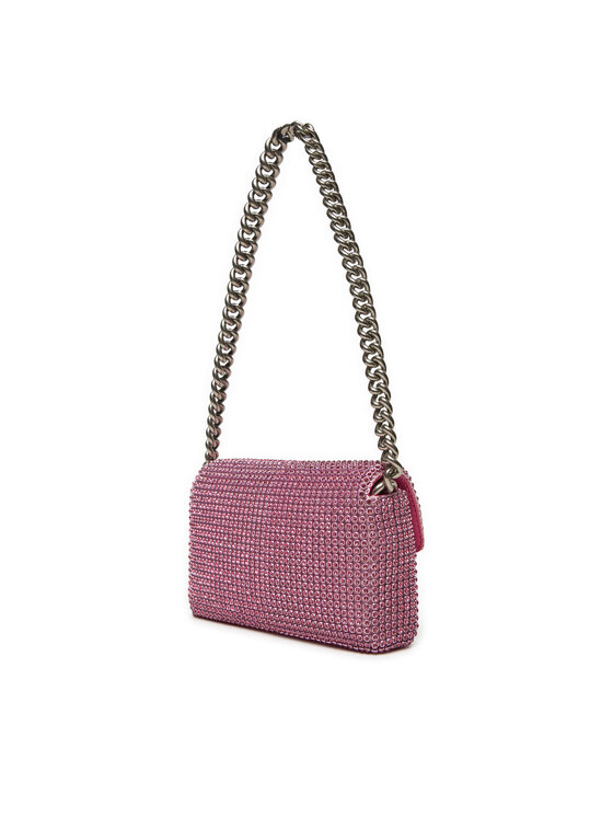 Marc Jacobs Marc Jacobs Сумка The Rhinestone J Marc Mini Shoulder Bag H912M06RE22 Рожевий