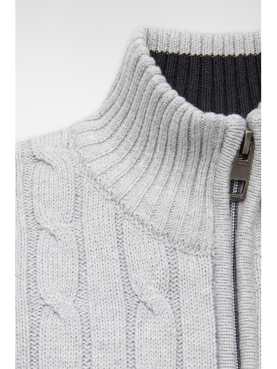 Próchnik Próchnik Kardigan PM9 SW073224000036 Szary Regular Fit